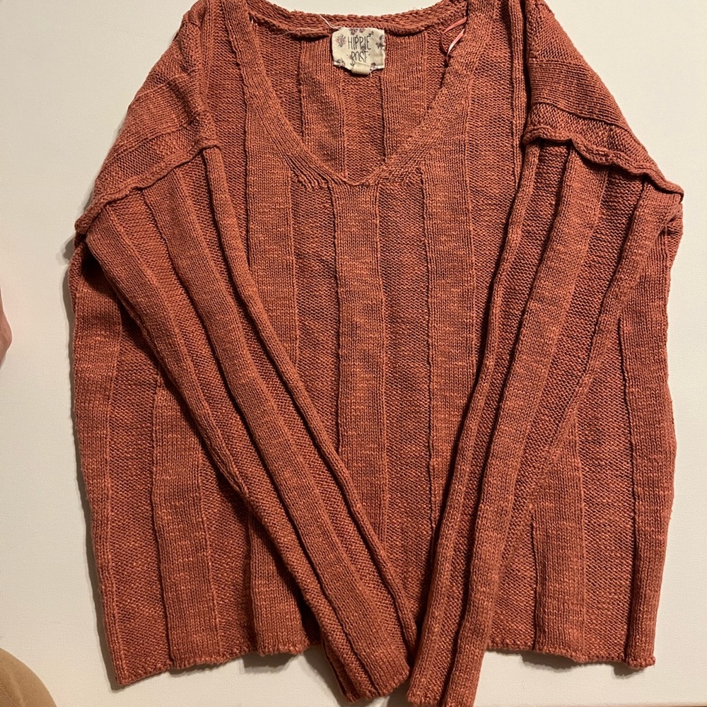 Pink sweater